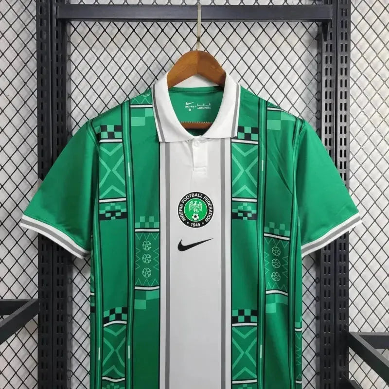Camisa Nigéria 24/25 - Torcedor Masculina Verde - Netmantos