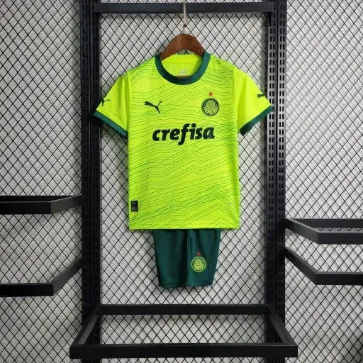 Camisa Palmeiras Away 23/24 - Torcedor Infantil Verde - Netmantos