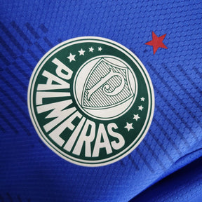 Camisa Palmeiras Goleiro 23/24 - Torcedor Masculina Azul - Netmantos