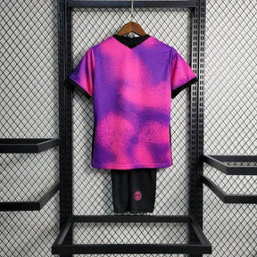 Camisa PSG 20/21 - Torcedor Infantil Rosa e Roxa - Netmantos