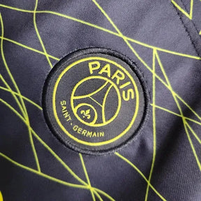 Camisa PSG Away V 23/24 - Torcedor Infantil Preta e Amarela - Netmantos