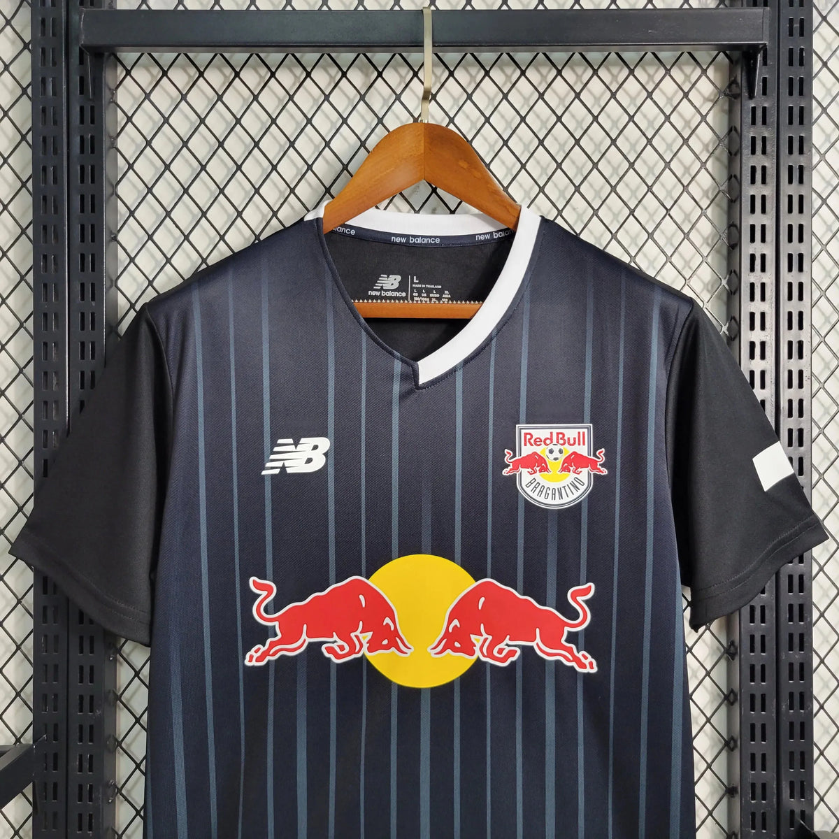 Camisa RB Bragantino 23/24 - Torcedor Masculina Preta - Netmantos
