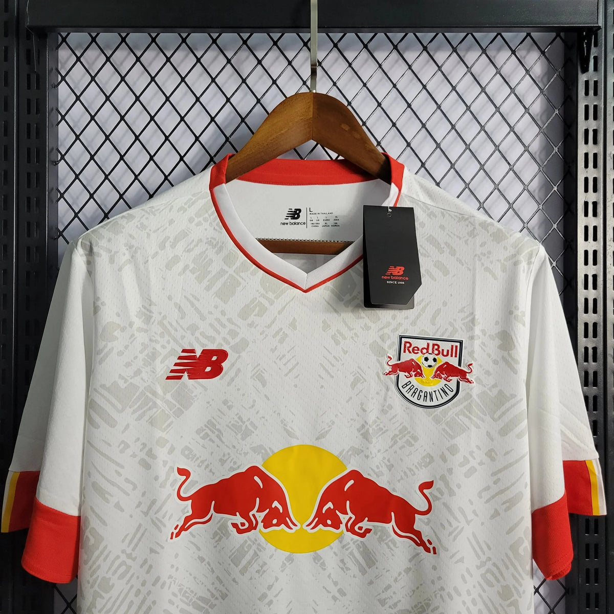 Camisa RB Bragantino Home 22/23 - Torcedor Masculina Branca - Netmantos