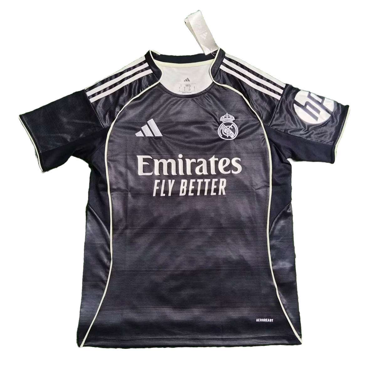 Camisa Real Madrid Away 25/26 - Torcedor Masculina Preta - Netmantos
