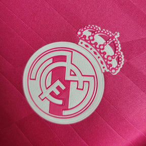Camisa Real Madrid Retrô Away 14/15 - Torcedor Masculina Rosa - Netmantos