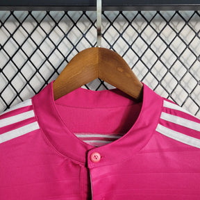 Camisa Real Madrid Retrô Away 14/15 - Torcedor Masculina Rosa - Netmantos