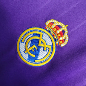 Camisa Real Madrid Retrô Away 2006 - Torcedor Masculina Roxa - Netmantos
