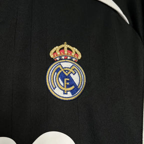 Camisa Real Madrid Retrô Third Away 2006/07 - Torcedor Masculina Preta - Netmantos