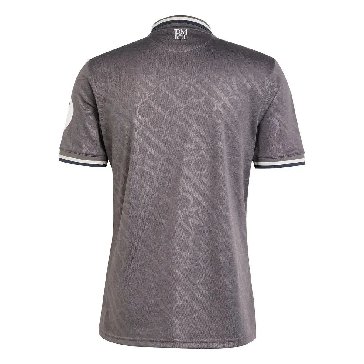 Camisa Real Madrid Third 24/25 - Torcedor Masculina Cinza + Todos os Patches - Netmantos