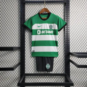 Camisa Sporting Home 23/24 - Torcedor Infantil Verde - Netmantos