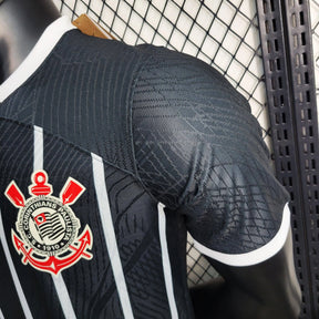 Camisa Timão Home 23/24 - Jogador Masculina Preta - Netmantos