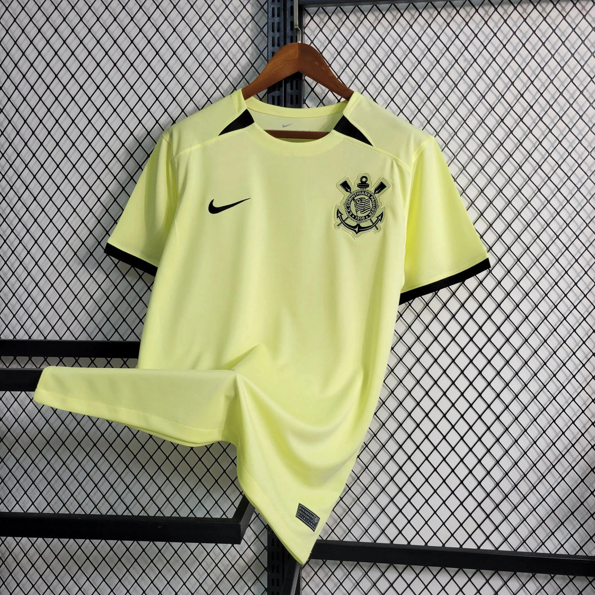 Camisa Timão Treino 23/24 - Torcedor Masculina Amarela - Netmantos