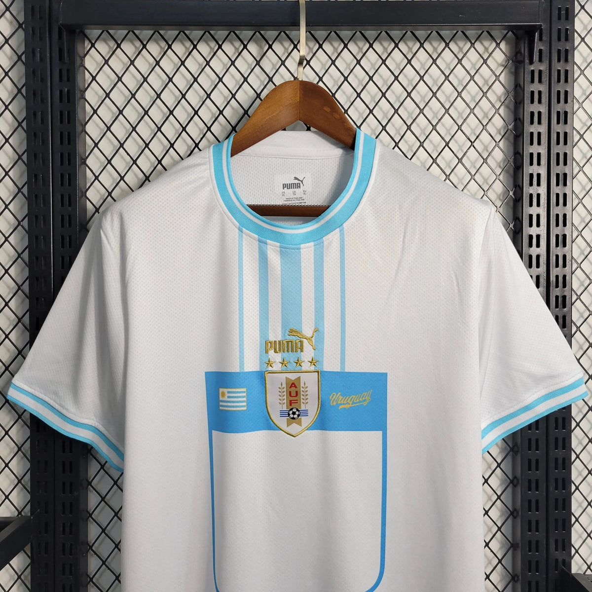 Camisa Uruguai Home 22/23 - Torcedor Masculina Branca - Netmantos