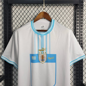 Camisa Uruguai Home 22/23 - Torcedor Masculina Branca - Netmantos