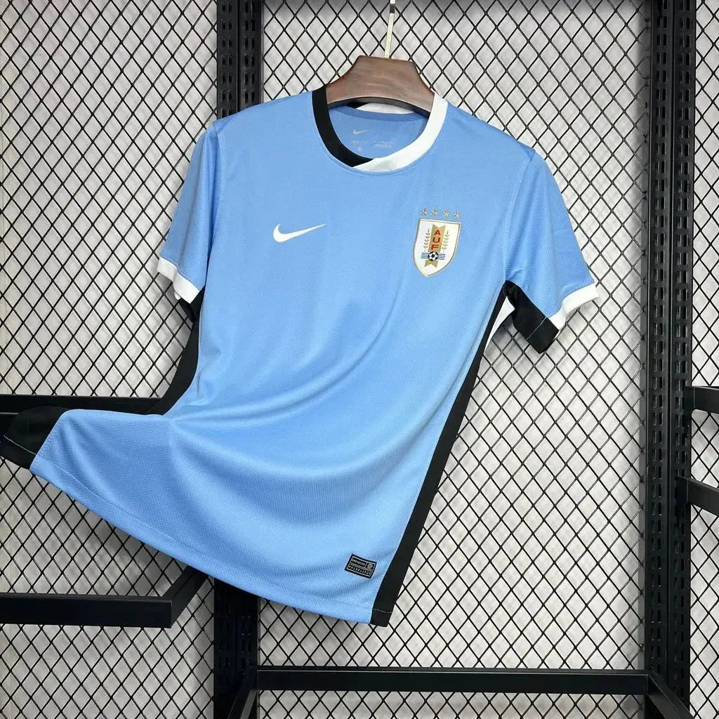 Camisa Uruguai Home 24/25 - Torcedor Masculina Azul - Netmantos