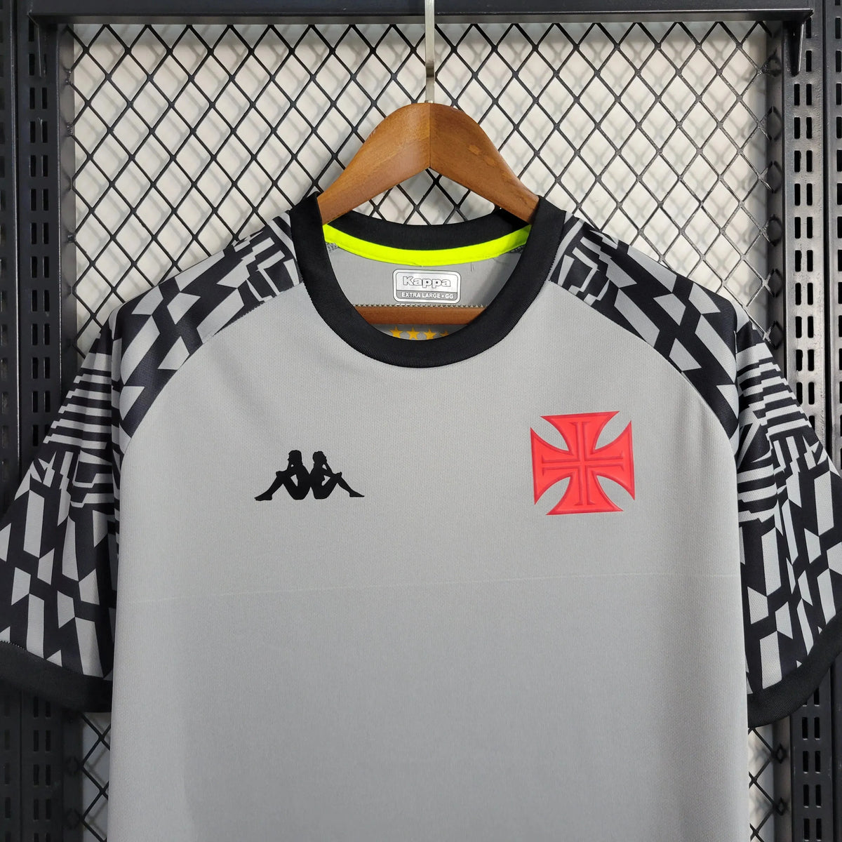 Camisa Vasco Goleiro 23/24 - Torcedor Masculina Cinza - Netmantos