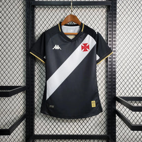 Camisa Vasco Home 23/24 - Torcedor Feminina Preta - Netmantos