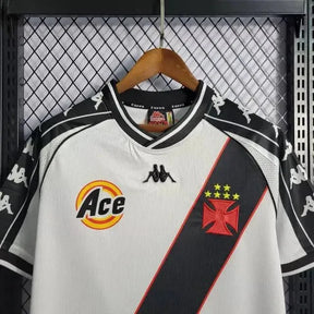 Camisa Vasco Retrô Away 2000 - Torcedor Masculina Branca - Netmantos