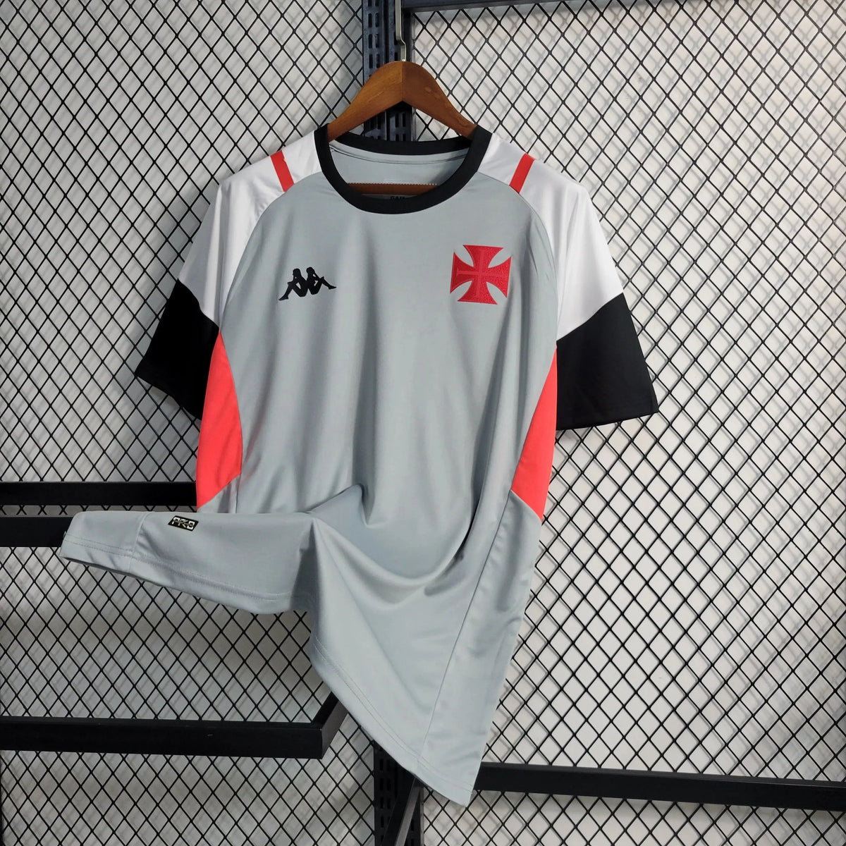 Camisa Vasco Treino 23/24 - Torcedor Masculina Cinza - Netmantos