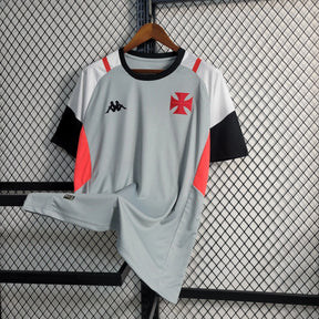 Camisa Vasco Treino 23/24 - Torcedor Masculina Cinza - Netmantos