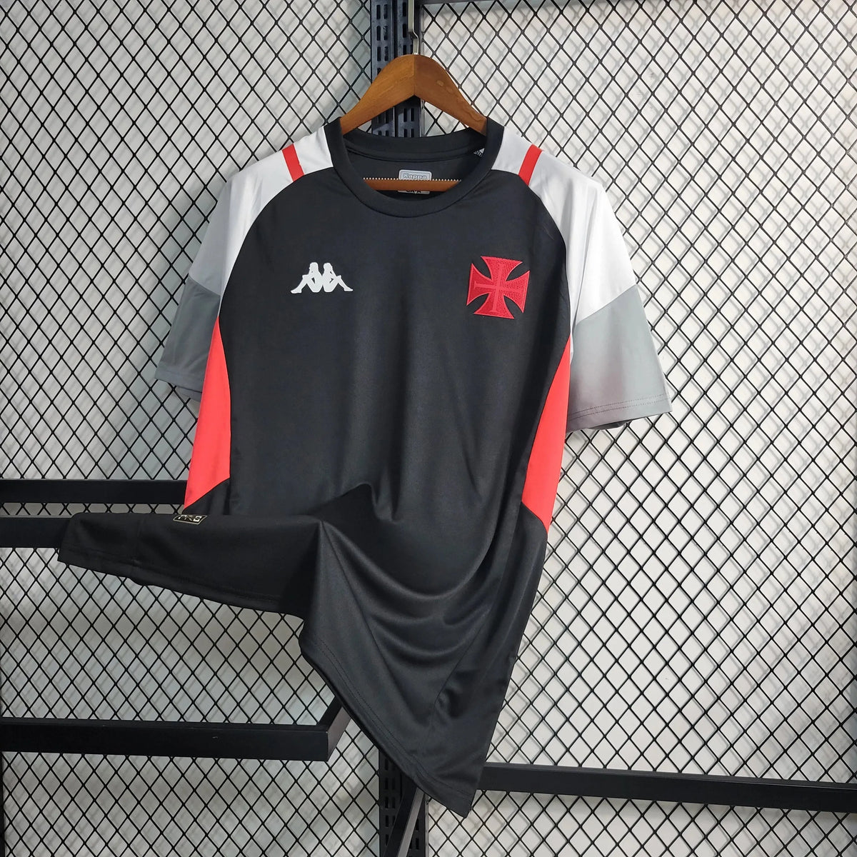 Camisa Vasco Treino 23/24 - Torcedor Masculina Preta - Netmantos