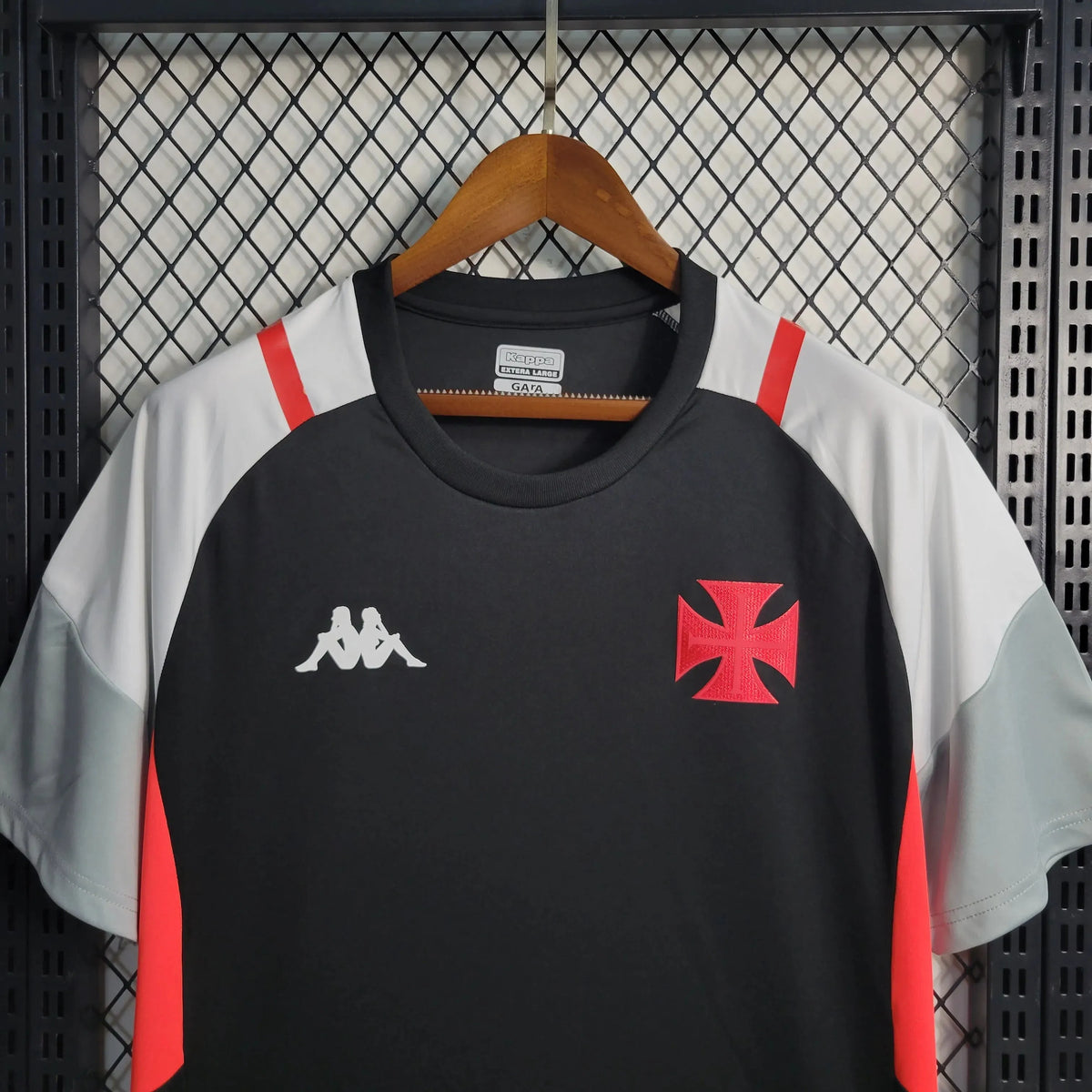 Camisa Vasco Treino 23/24 - Torcedor Masculina Preta - Netmantos