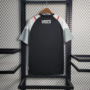 Camisa Vasco Treino 23/24 - Torcedor Masculina Preta - Netmantos