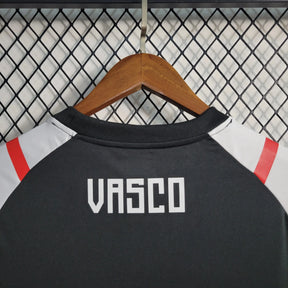Camisa Vasco Treino 23/24 - Torcedor Masculina Preta - Netmantos