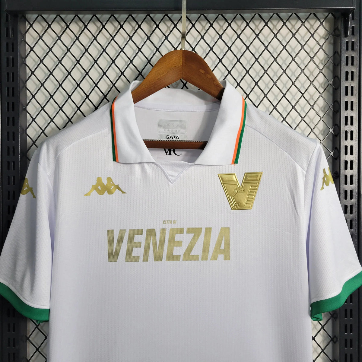 Camisa Venezia Away 23/24 - Torcedor Masculina Branca - Netmantos